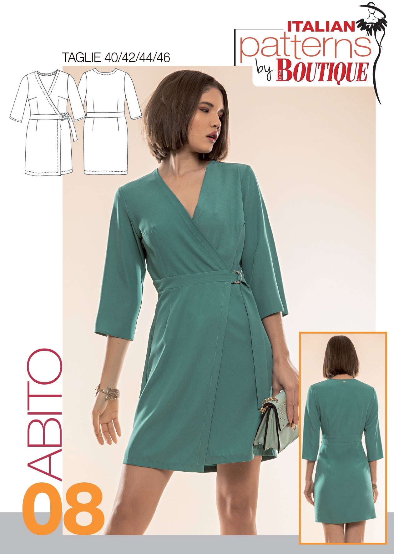 Cartamodello WRAP DRESS NINA - Main Image