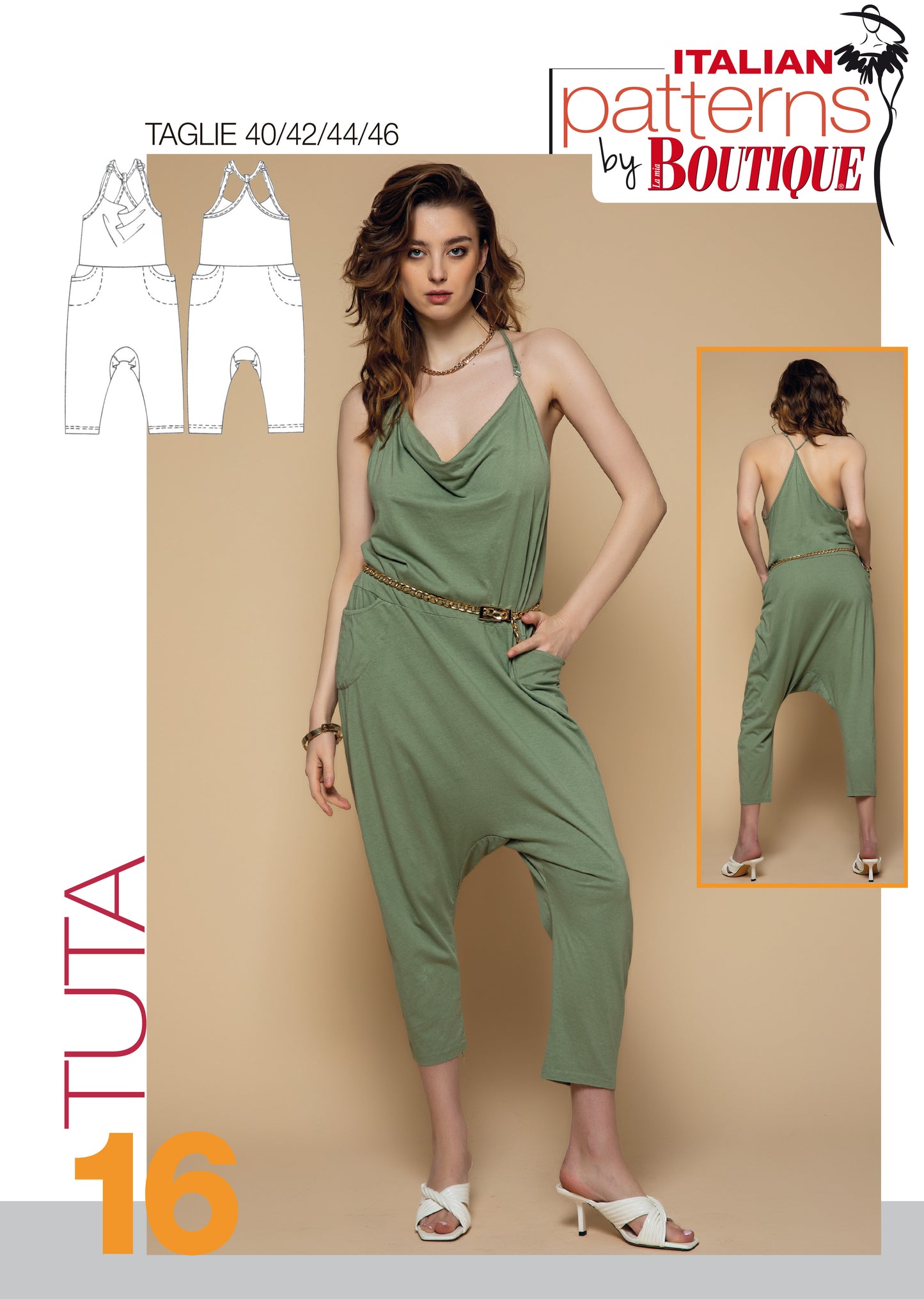 Cartamodello -  JUMPSUIT GEA