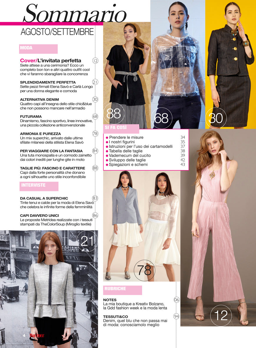 La Mia Boutique - Agosto - Settembre 2018