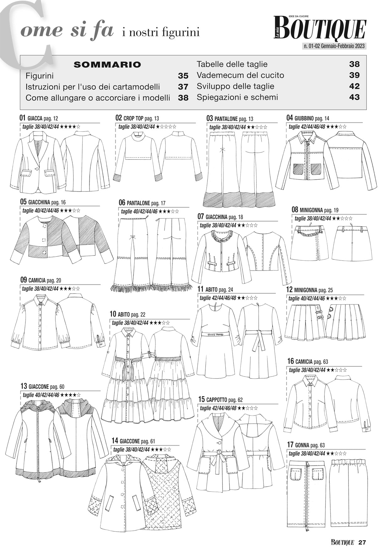 La mia Boutique - Gennaio - Febbraio 2023