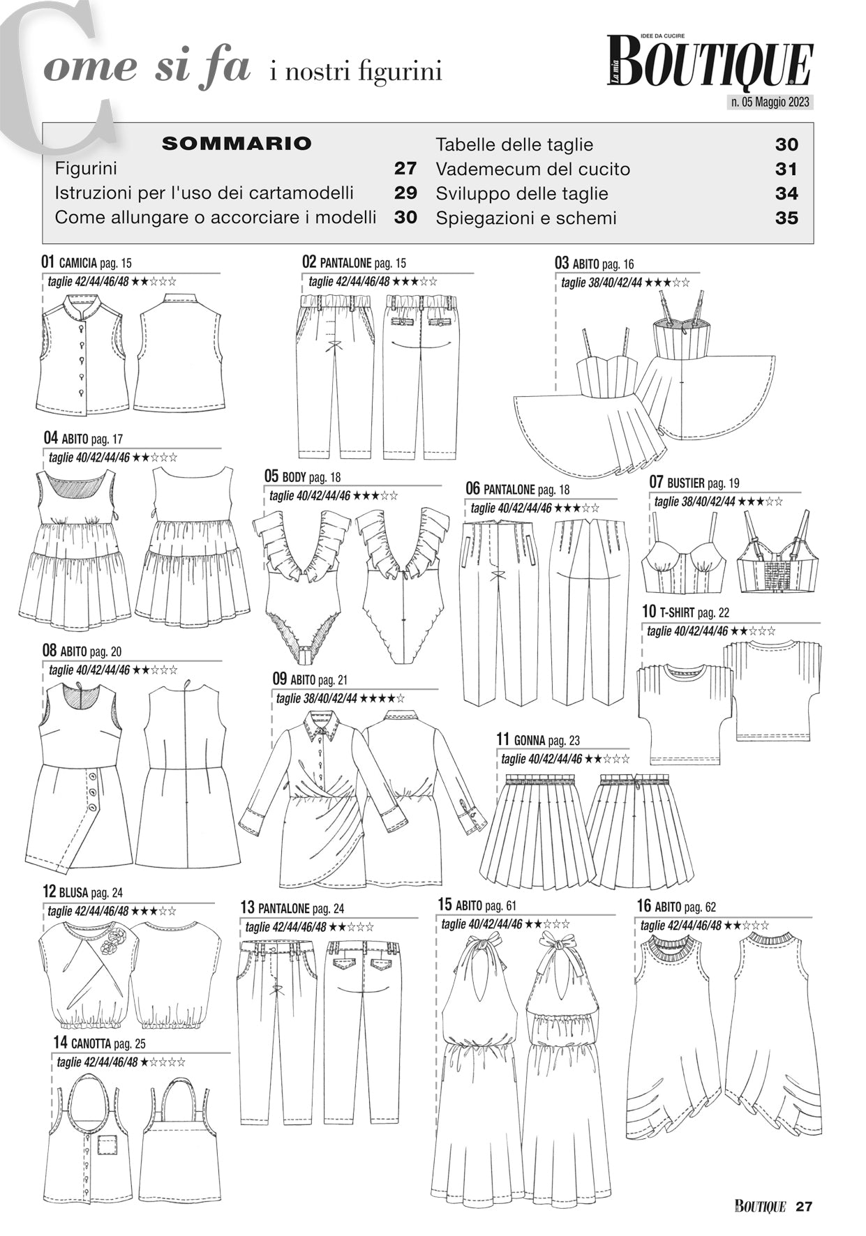 La mia Boutique - Maggio 2023