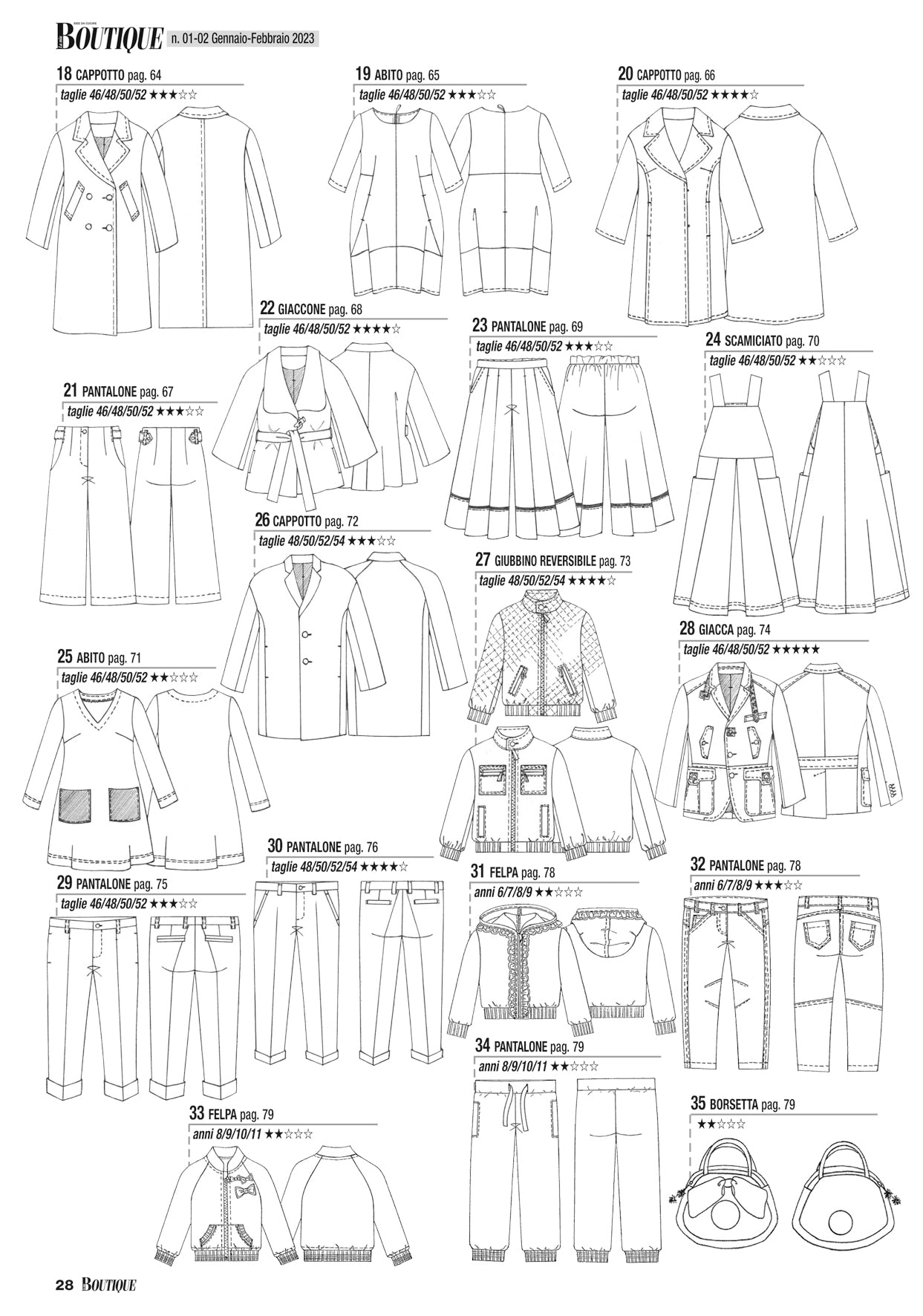 La mia Boutique - Gennaio - Febbraio 2023