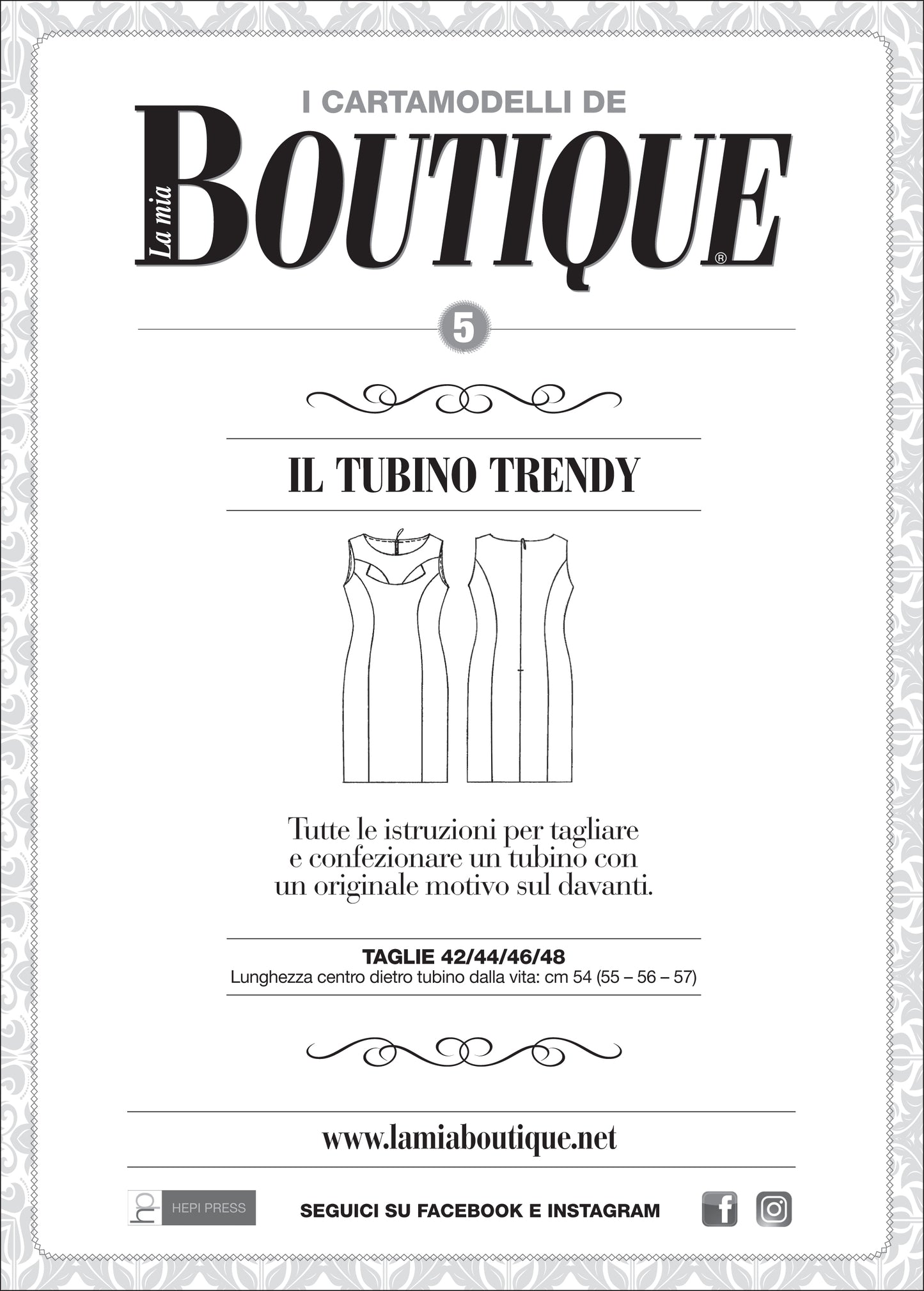 Cartamodello – TUBINO TRENDY