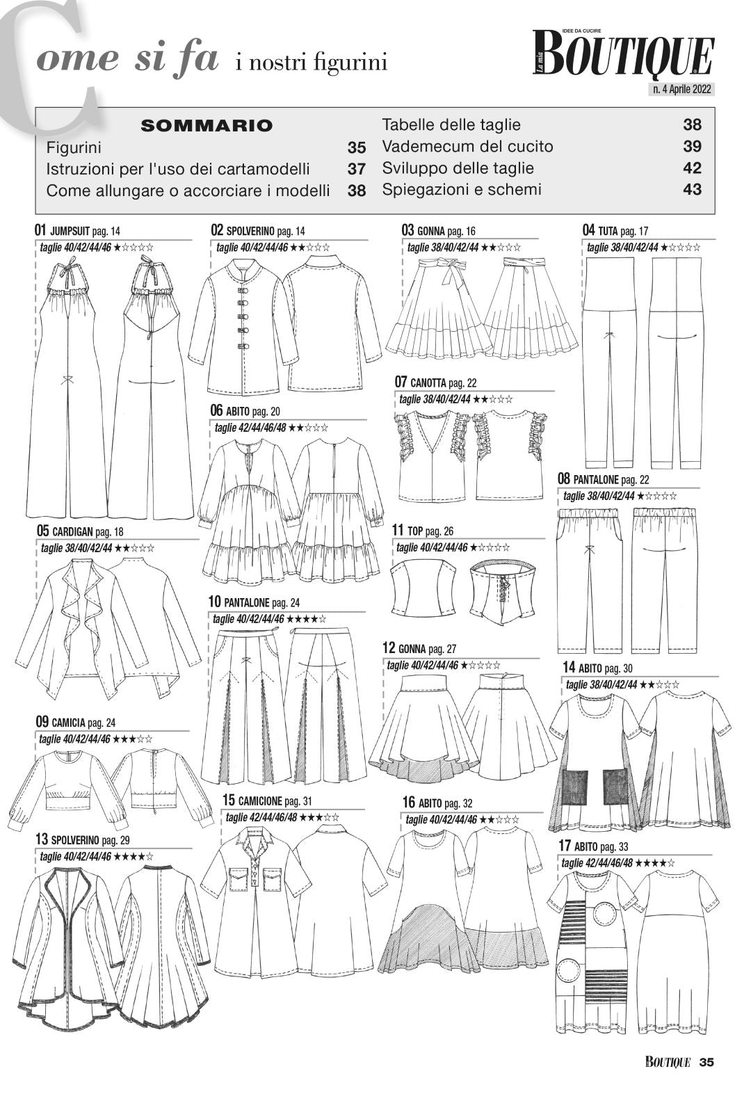 La Mia Boutique - Aprile 2022