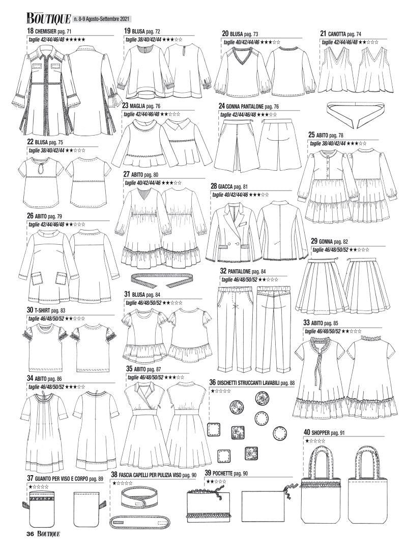 La Mia Boutique- Agosto- Settembre 2021