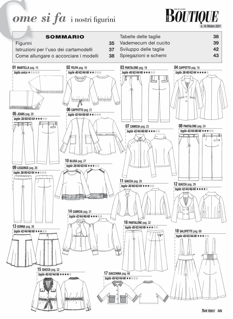 La Mia Boutique - Ottobre 2021