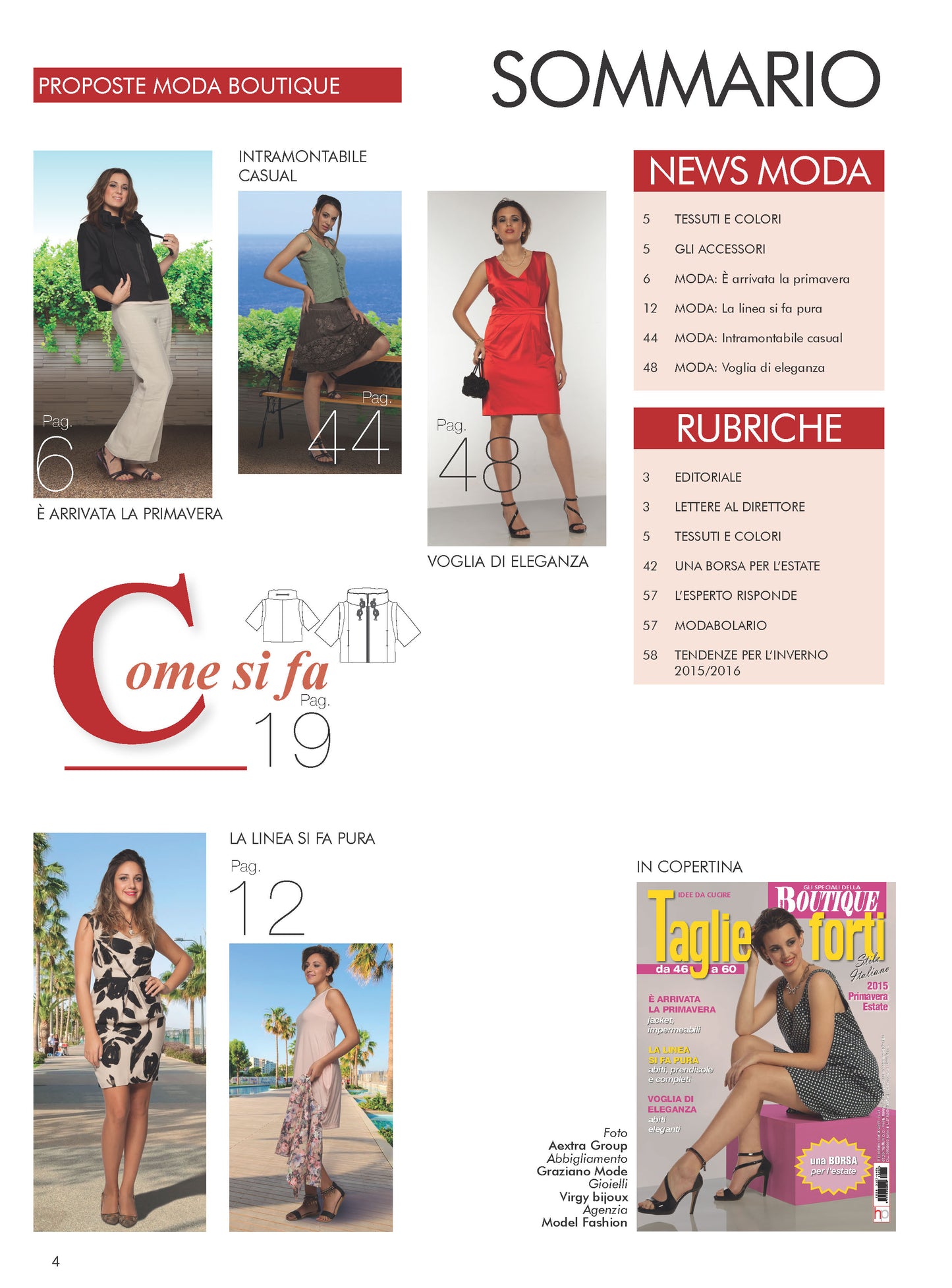 Gli Speciali de La Mia Boutique Taglie Forti Primavera / Estate 2015
