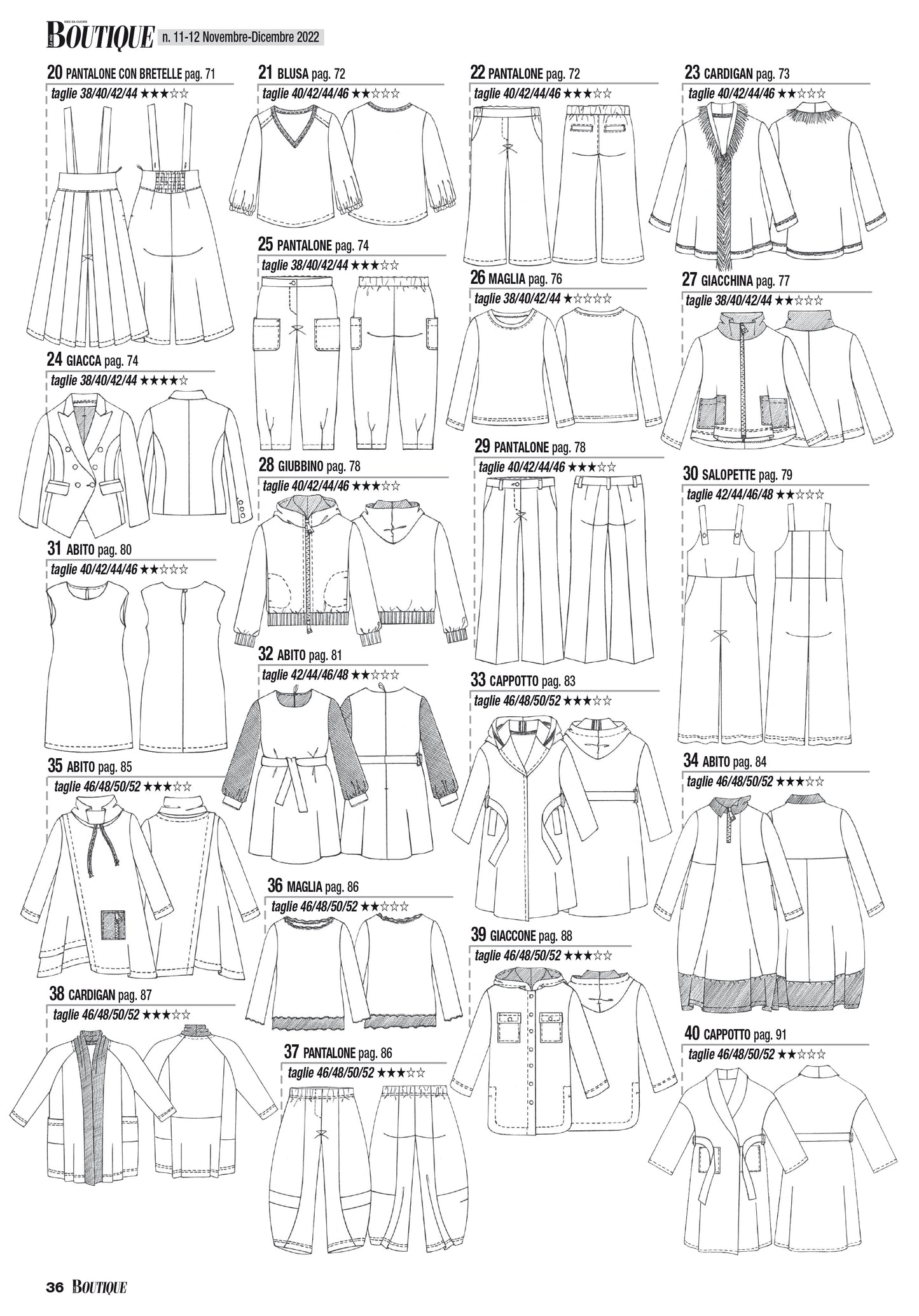 La mia Boutique  - Novembre - Dicembre  2022